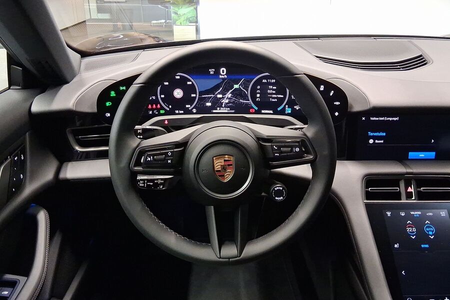 heti ajoon Porsche Taycan