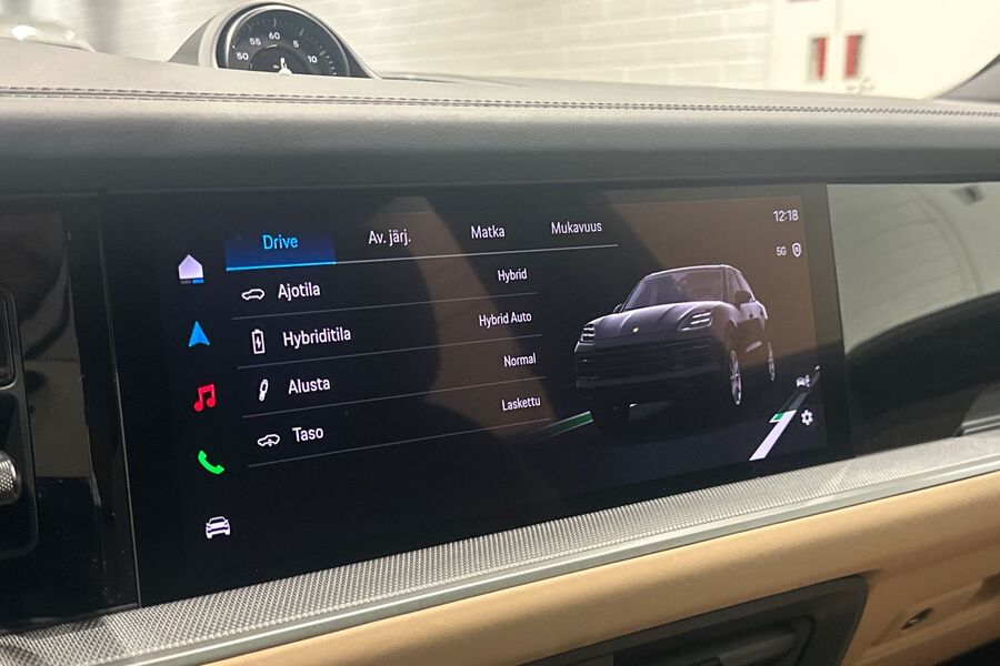 heti ajoon Porsche Cayenne