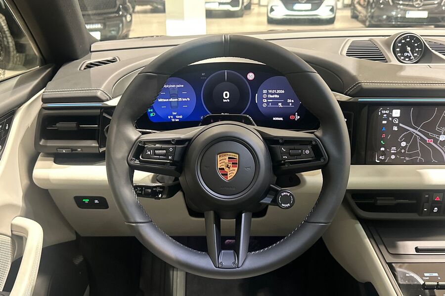 heti ajoon Porsche Macan