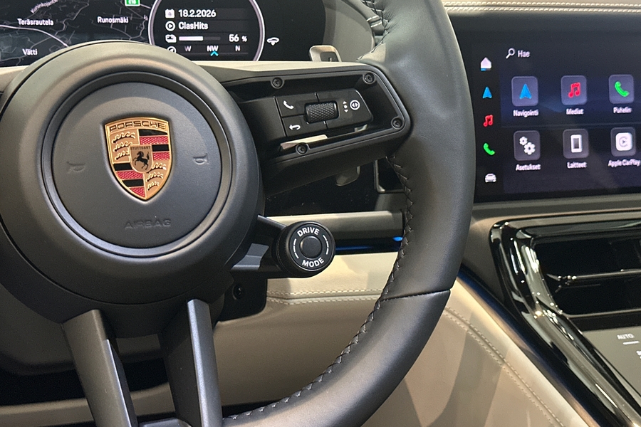 heti ajoon Porsche Panamera