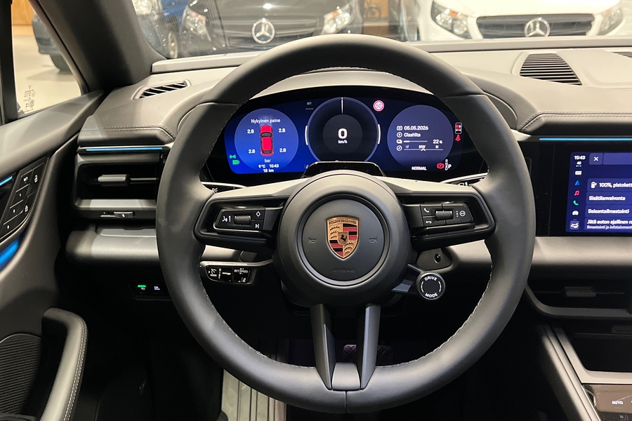 heti ajoon Porsche Macan