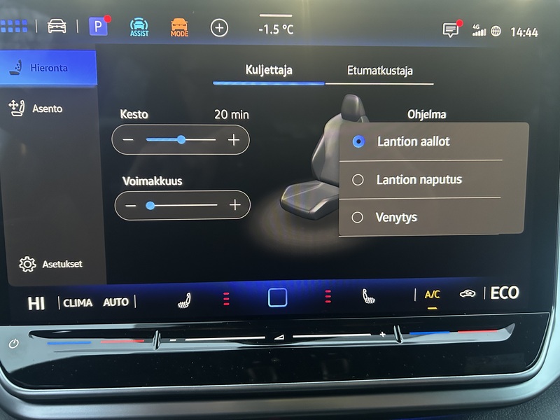 heti ajoon Volkswagen ID.4