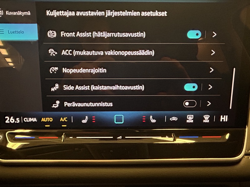 heti ajoon Volkswagen Tiguan