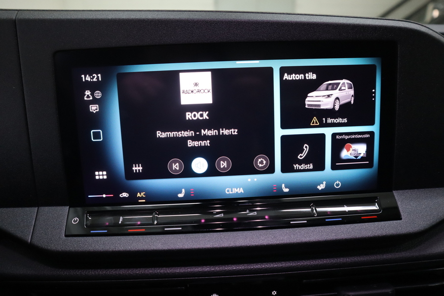 heti ajoon Volkswagen Caddy