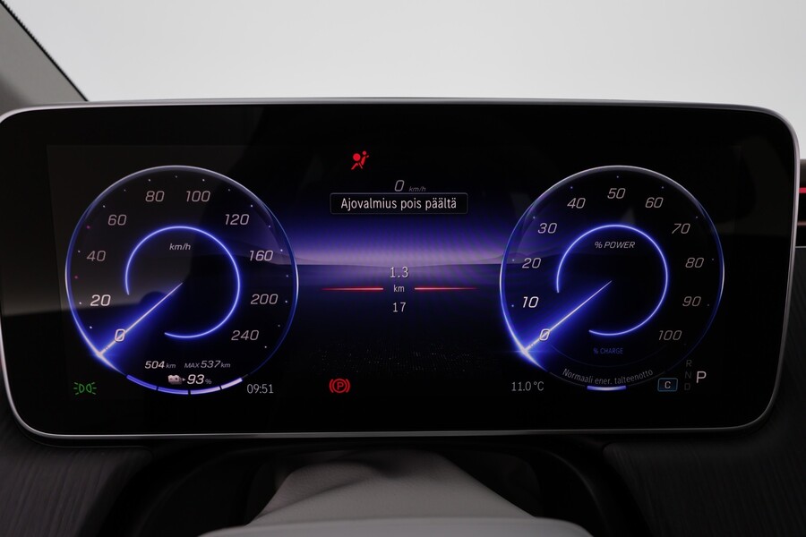 heti ajoon Mercedes-Benz EQE