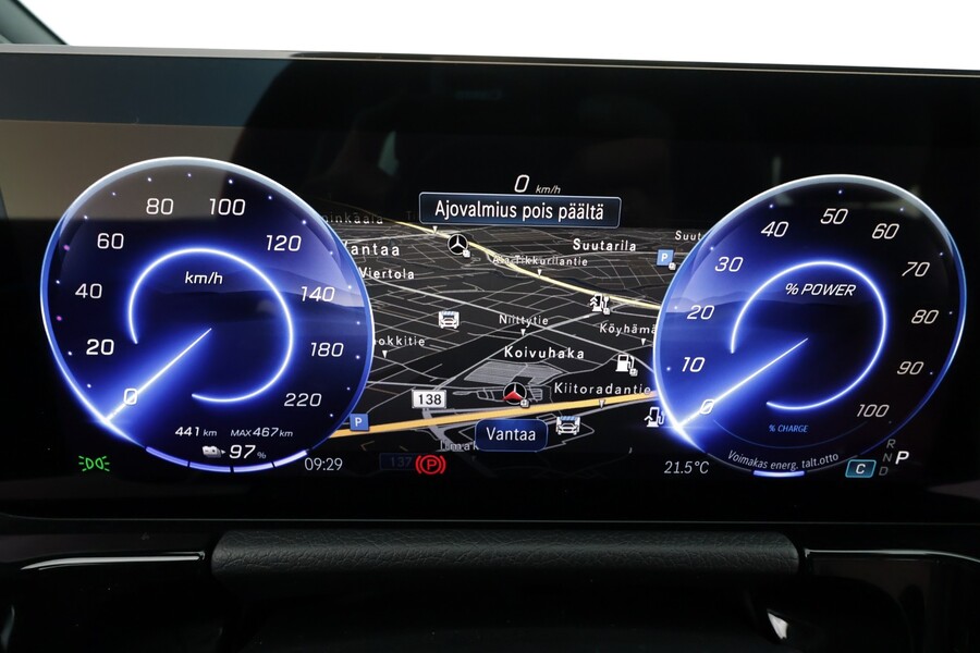 heti ajoon Mercedes-Benz EQA