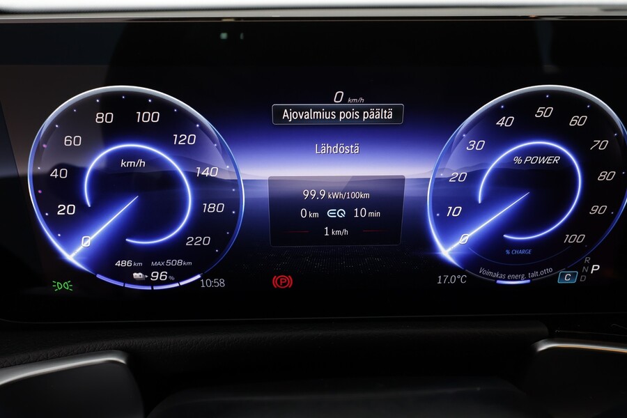 heti ajoon Mercedes-Benz EQB