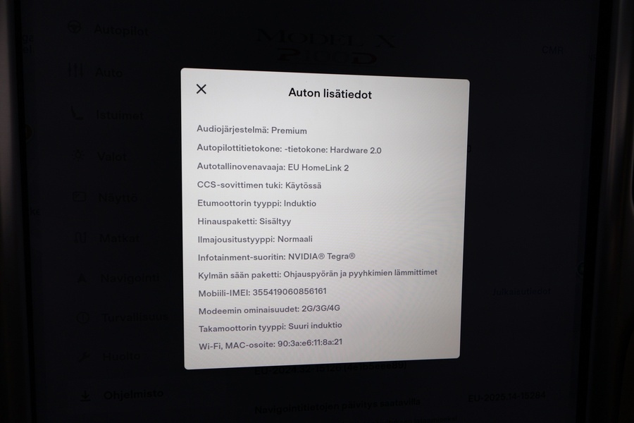 Tesla Model X vaihtoauto