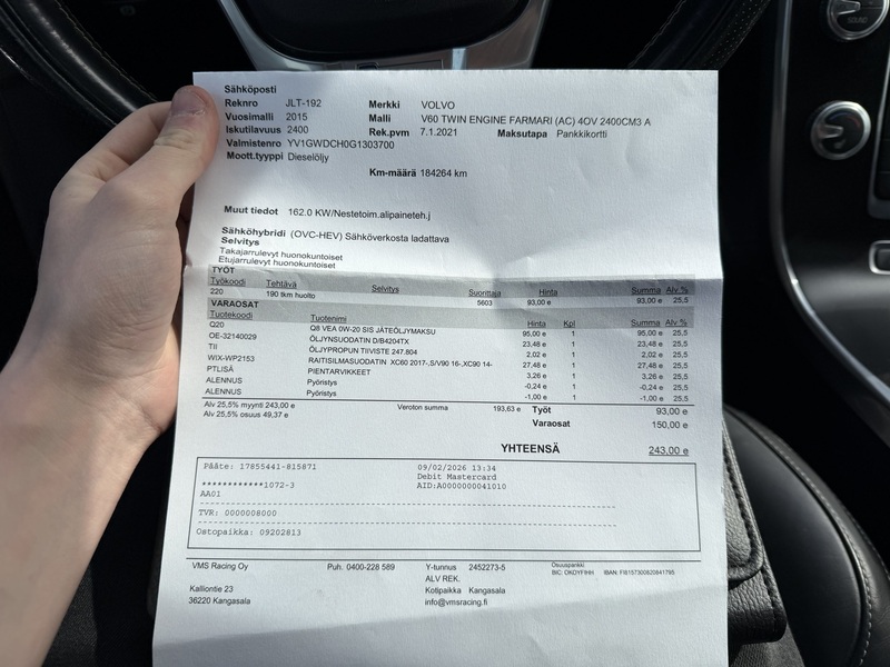 Volvo V60 vaihtoauto