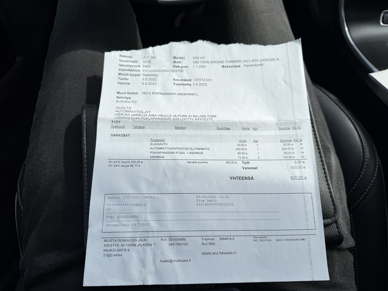 Volvo V60 vaihtoauto