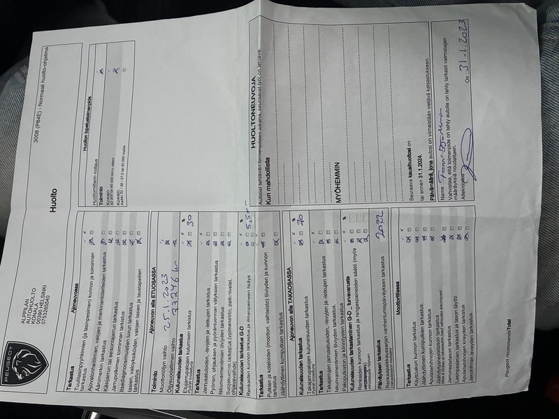 Peugeot 3008 vaihtoauto