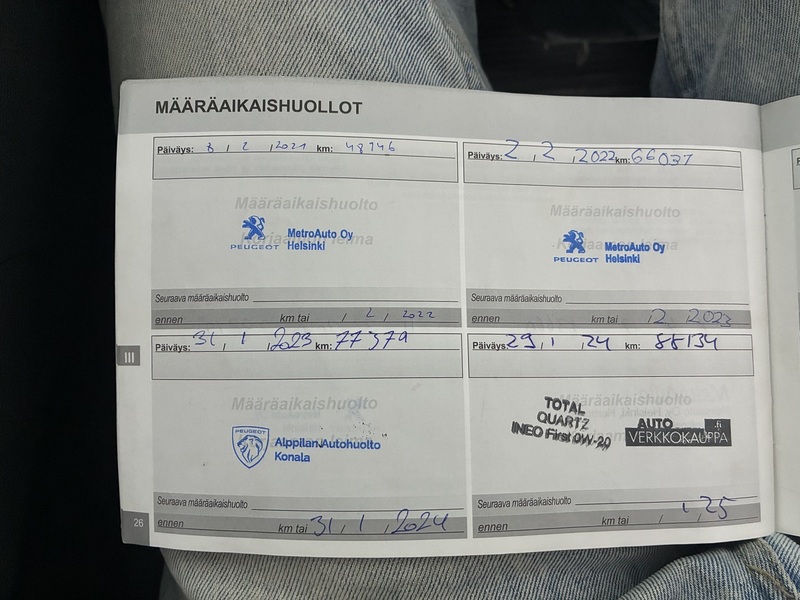 Peugeot 3008 vaihtoauto