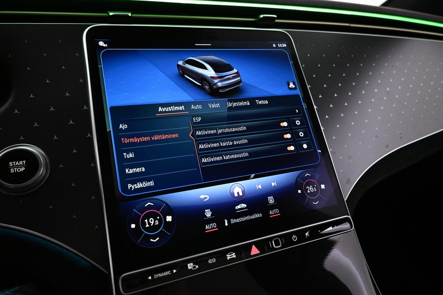 Mercedes-Benz EQE vaihtoauto