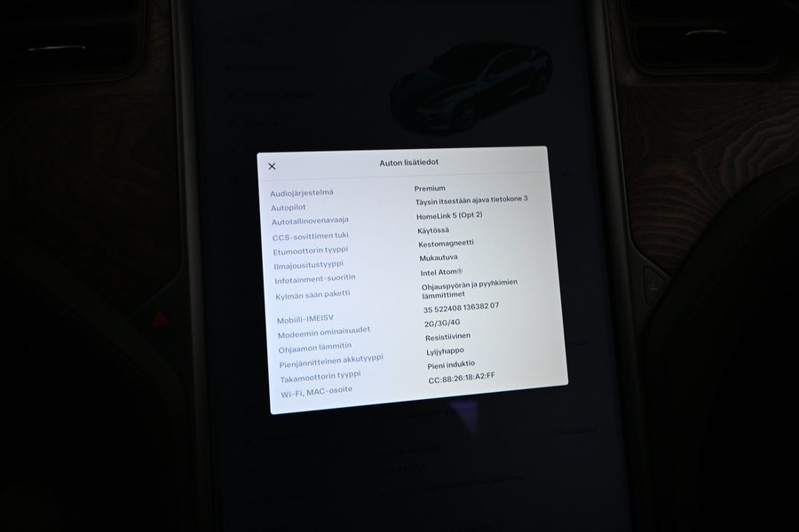 Tesla Model S vaihtoauto