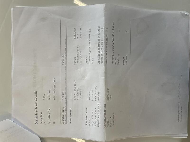 Mercedes-Benz C vaihtoauto