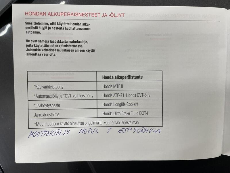 Honda Accord vaihtoauto