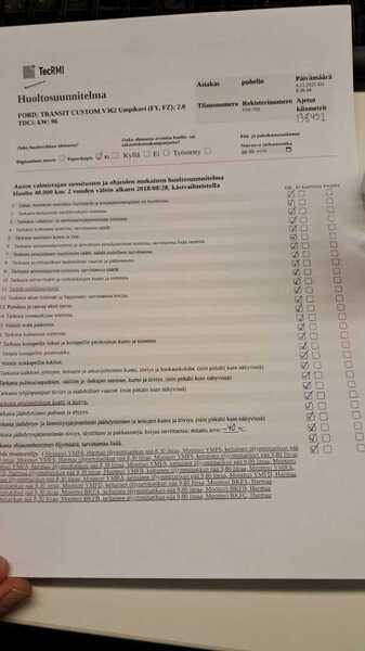 Ford Transit Custom vaihtoauto