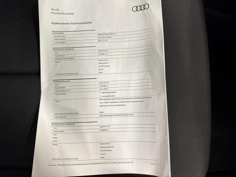 Audi Q4 e-tron vaihtoauto