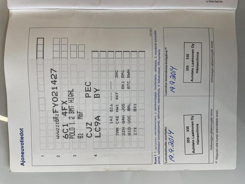 Volkswagen Polo vaihtoauto