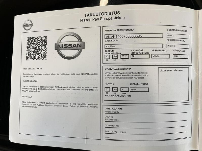 Nissan Micra vaihtoauto