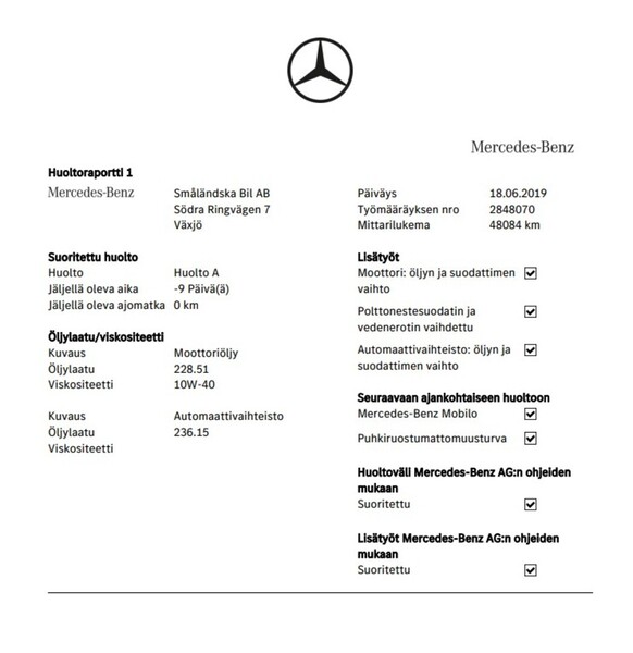 Mercedes-Benz Sprinter vaihtoauto