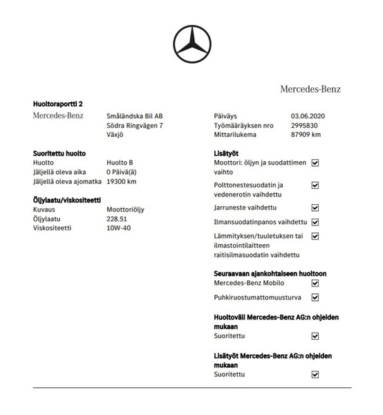 Mercedes-Benz Sprinter vaihtoauto