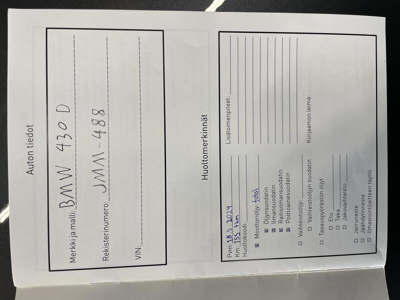 BMW 430 vaihtoauto