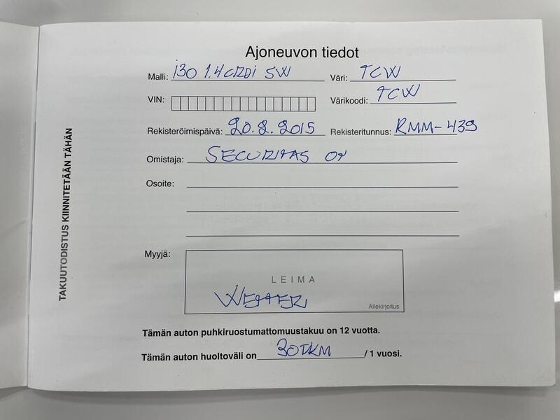 Hyundai i30 Wagon vaihtoauto