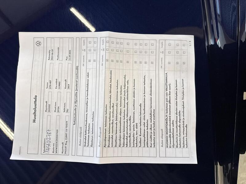 Volkswagen Passat vaihtoauto