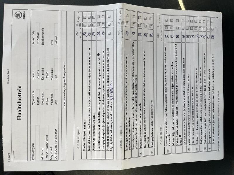 Skoda Octavia vaihtoauto