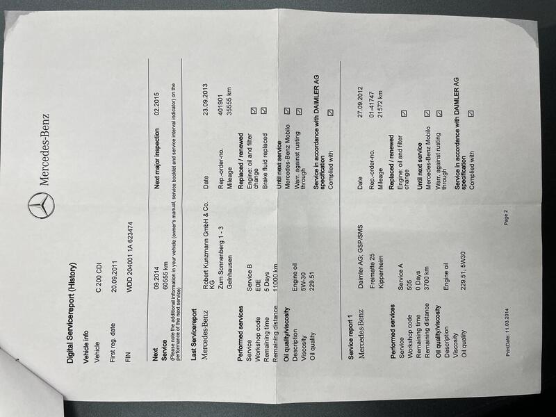 Mercedes-Benz C vaihtoauto