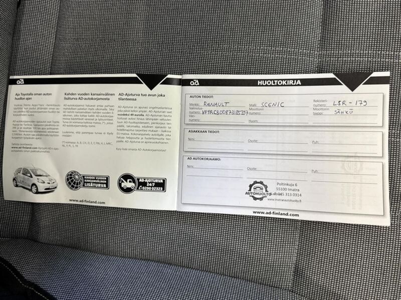 Renault Scénic vaihtoauto