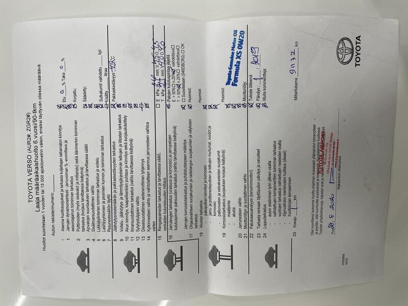 Toyota Verso vaihtoauto