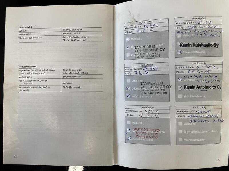 Toyota Hiace vaihtoauto