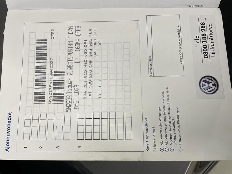 Volkswagen Tiguan vaihtoauto