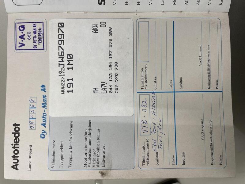 Volkswagen Golf vaihtoauto