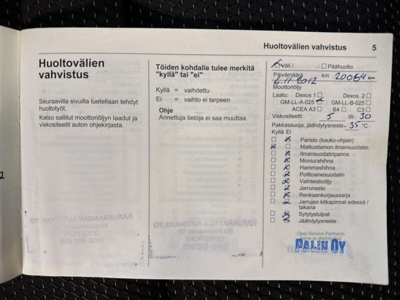 Opel Astra vaihtoauto