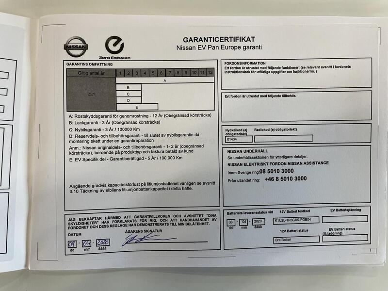 Nissan Leaf vaihtoauto