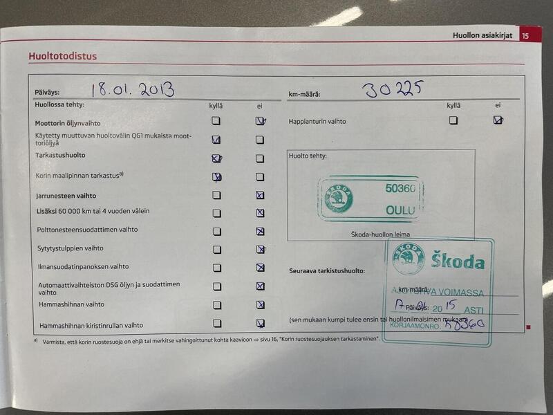 Skoda Octavia vaihtoauto