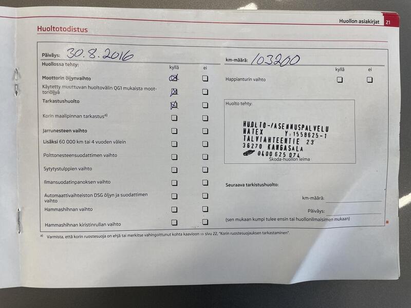 Skoda Octavia vaihtoauto