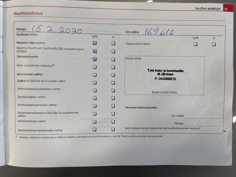Skoda Octavia vaihtoauto