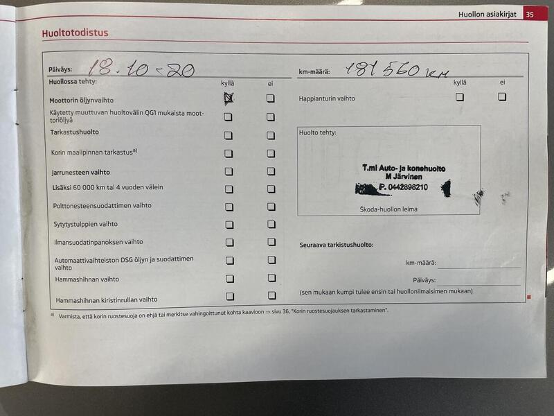 Skoda Octavia vaihtoauto