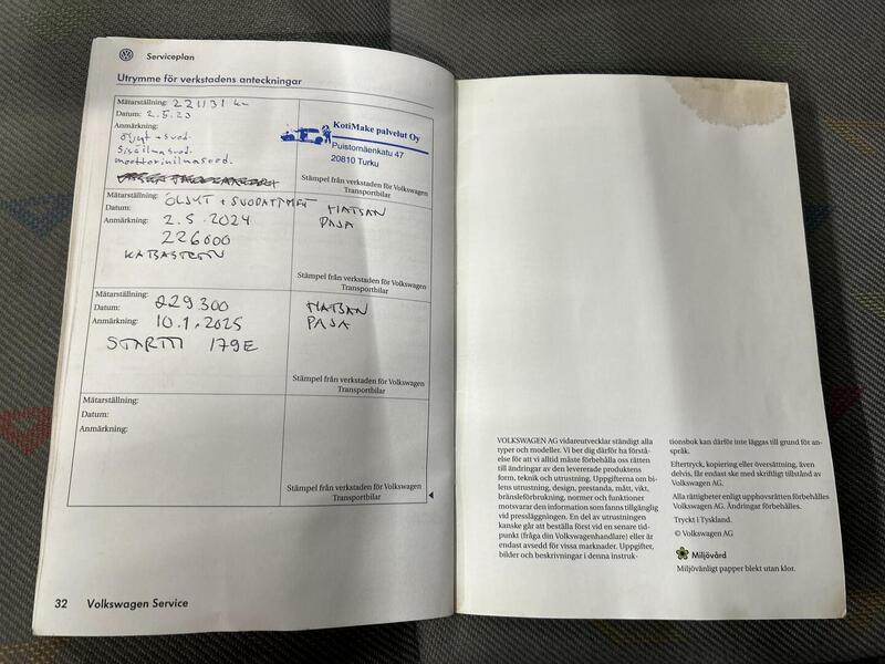 Volkswagen Transporter vaihtoauto