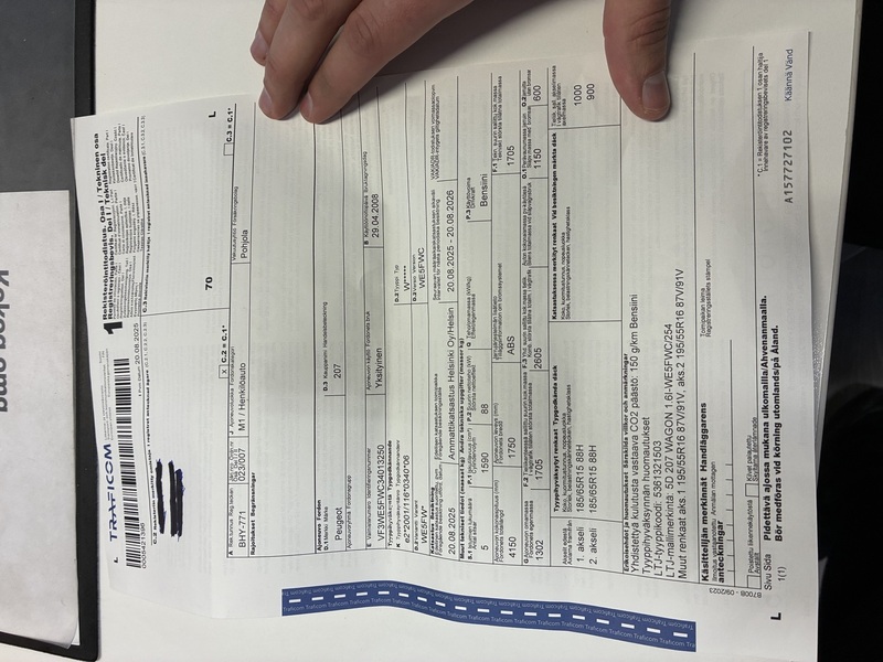 Peugeot 207 vaihtoauto