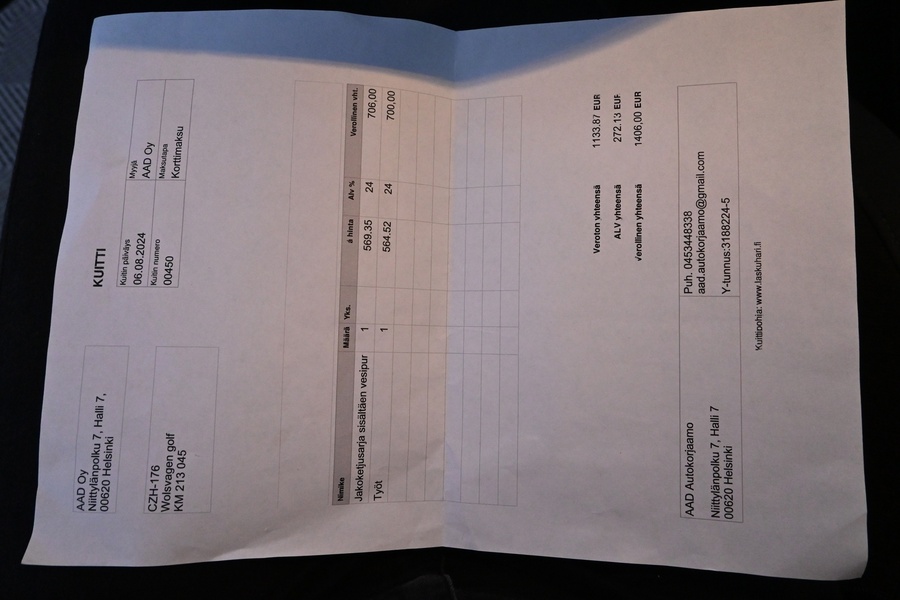 Volkswagen Golf vaihtoauto