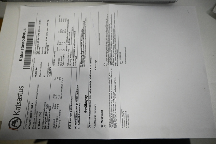 Volkswagen Passat vaihtoauto