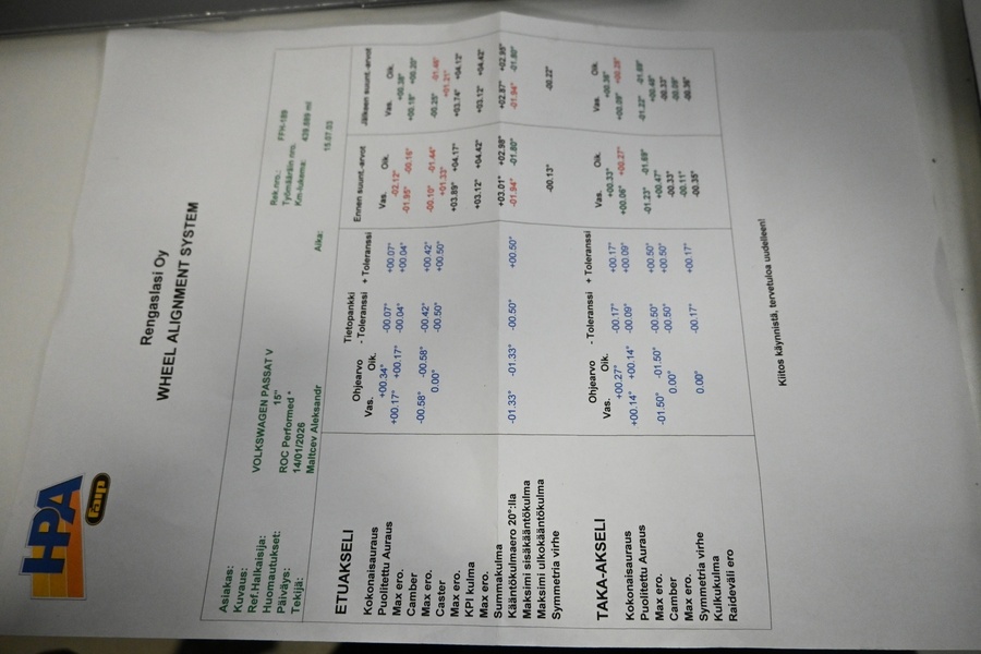 Volkswagen Passat vaihtoauto