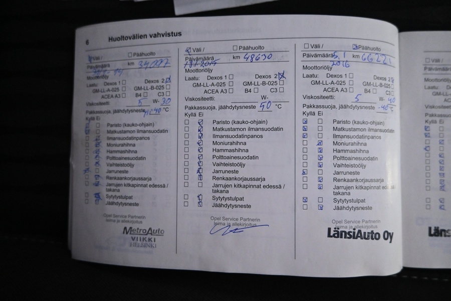 Opel Zafira Tourer vaihtoauto