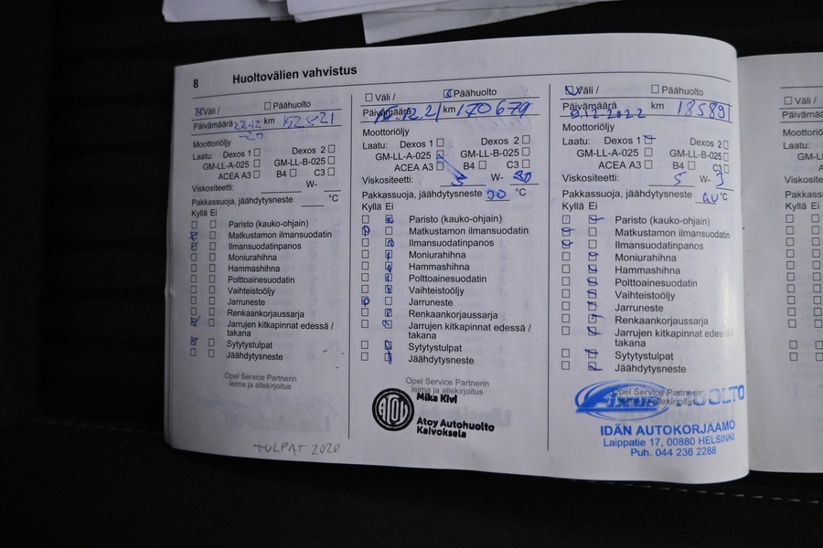 Opel Zafira Tourer vaihtoauto