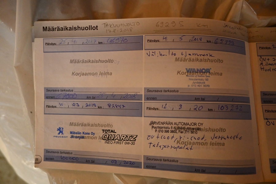 Peugeot 308 vaihtoauto